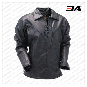 Mens Leather Shirt for Sale