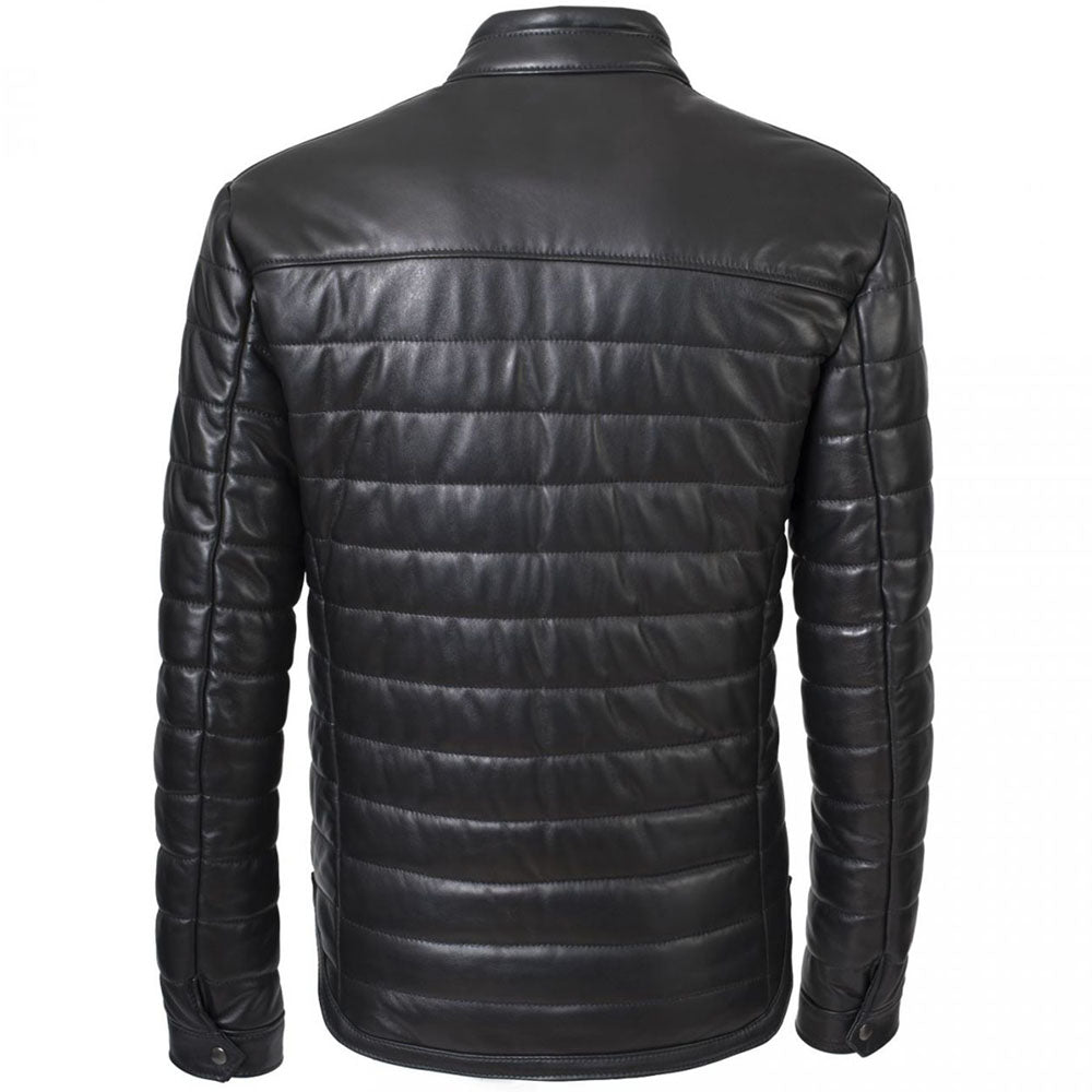 mens genuine winter puffer jacket