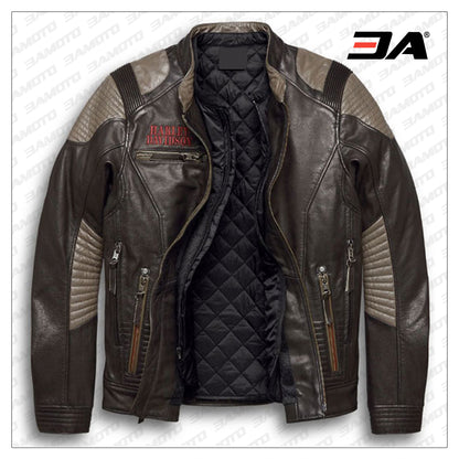 Harley Davidson Leather Motorcycle Jacket