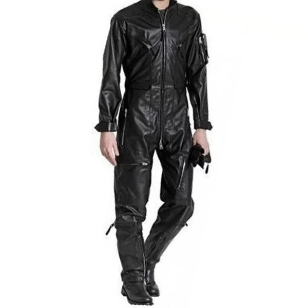 2,000 Black leather jumpsuit Stock Pictures, Editorial Images and Stock  Photos