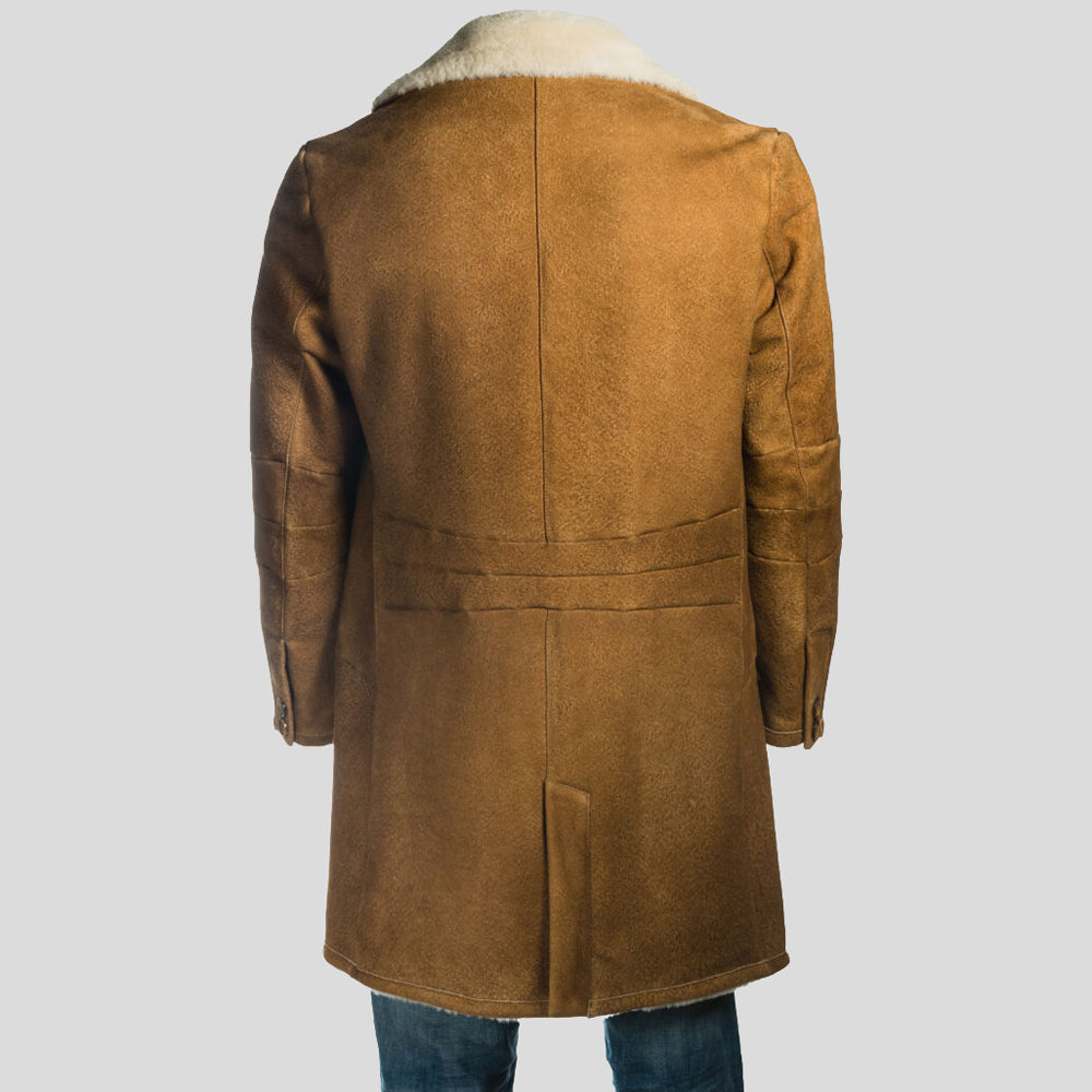 mens sheepskin coat