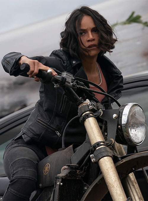 Michelle Rodriguez Fast & Furious 9 Leather Jacket - Fashion Leather Jackets USA - 3AMOTO