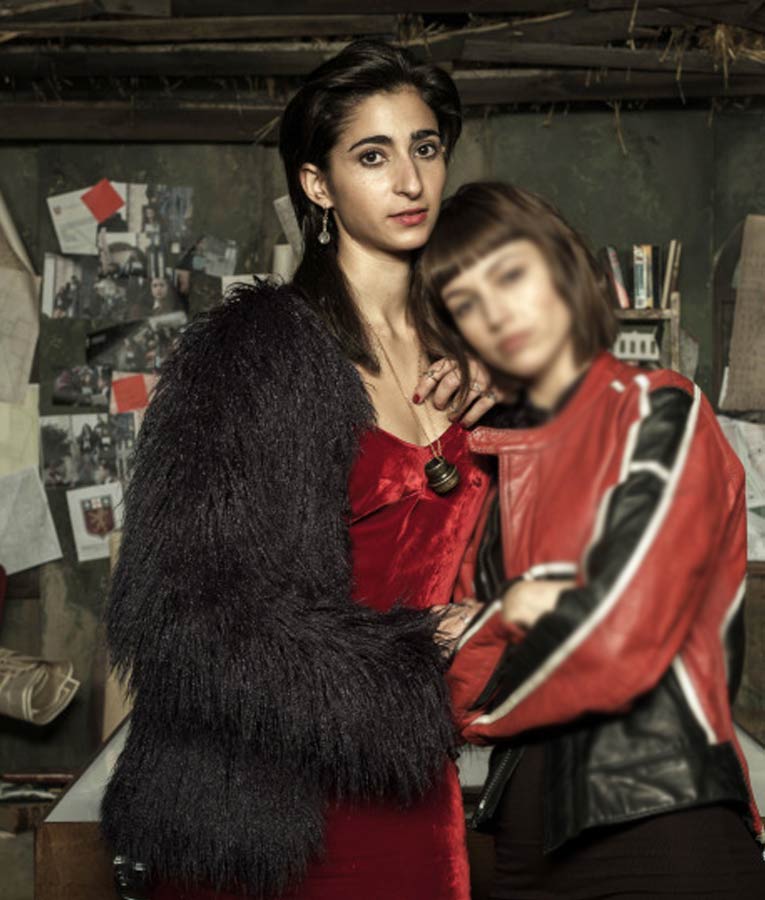 money heist nairobi fur jackets