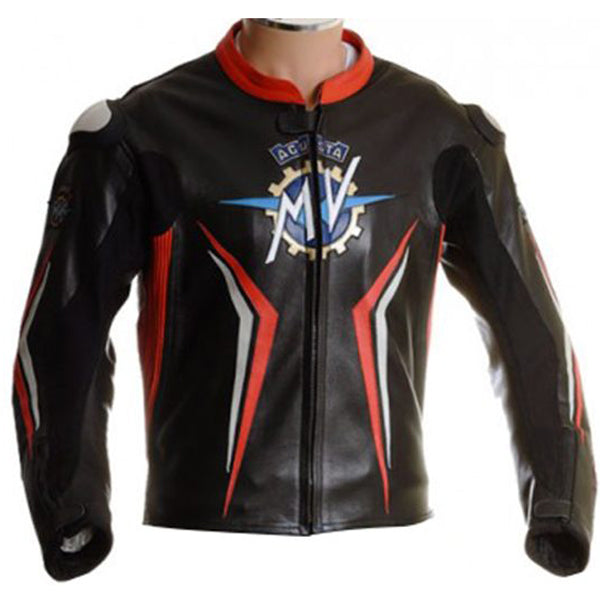 Mv Agusta 2018 Race Replica Motorcycle Leather Jacket