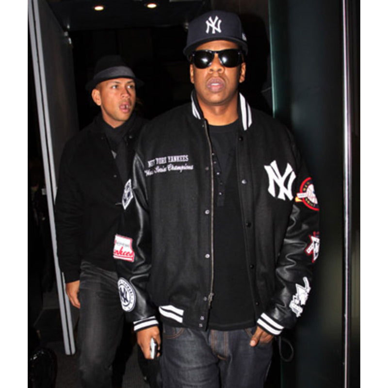 Yankee Jay Z Jacket  Buy Letterman NY Jay Z Yankee Jacket