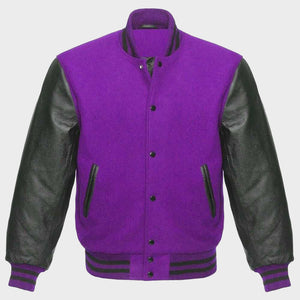 Purple Womens Varsity Jacket