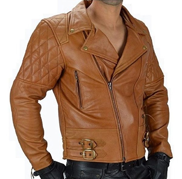 quilted leather jacket