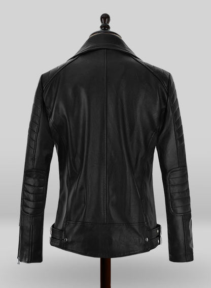 leather biker jacket for womens