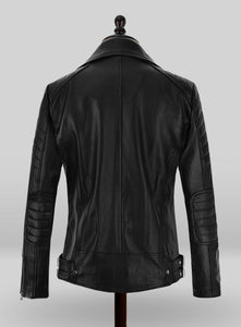 leather biker jacket for womens