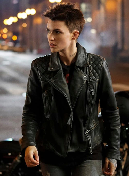 Batwoman Leather Jacket - Ruby Rose Jacket by 3amoto