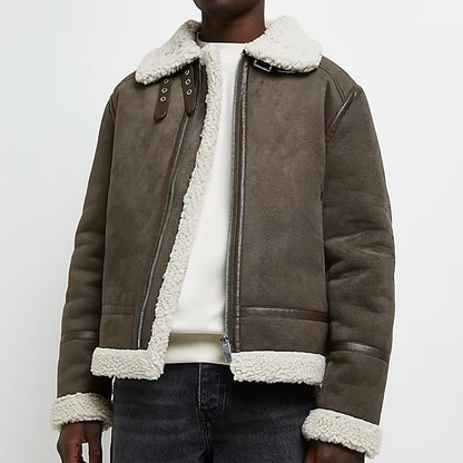 Shearling Aviator Jacket