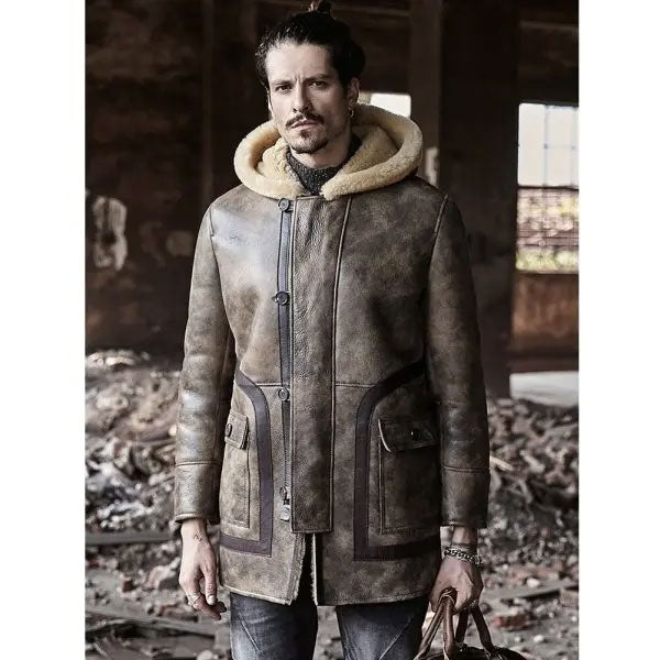 Sheepskin Coat Mens