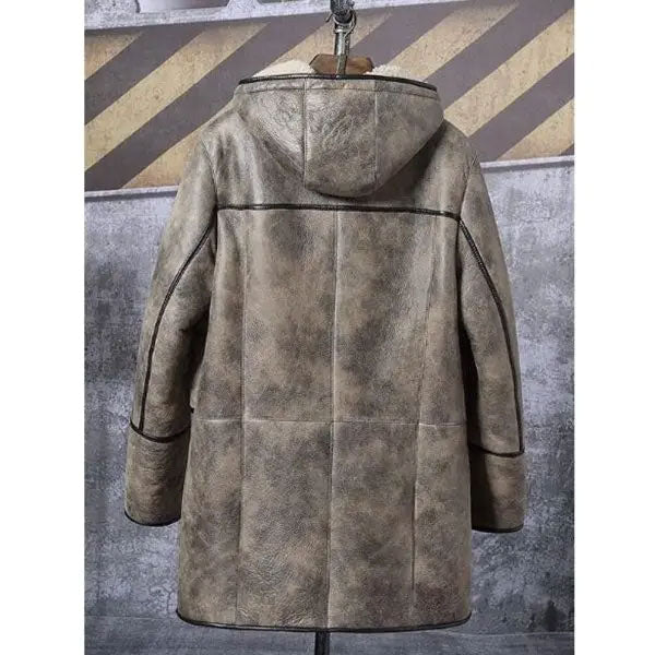 Shearling Trench Coat