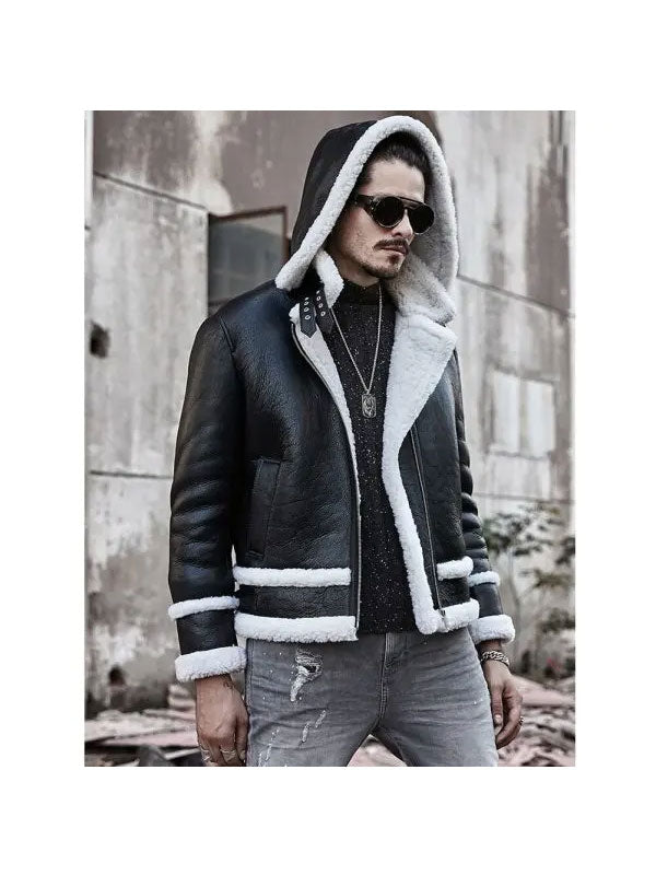 Sheepskin Leather Jacket