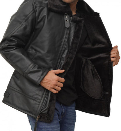 shearling jacket mens