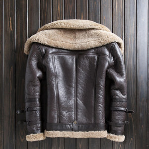 sheepskin winter coat