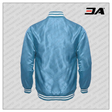 Men's Varsity Jacket, Wool and Faux Leather Sleeve Blend, Letterman Baseball  High School College Bomber Jackets - Mready
