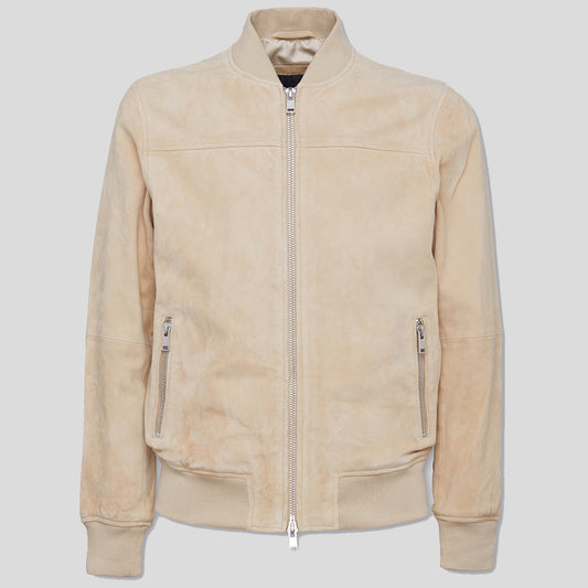 suede bomber jacket - Fashion Leather Jackets USA - 3AMOTO