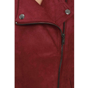 suede leather jacket womens