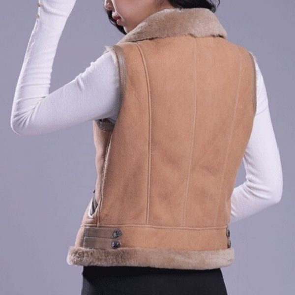 Shearling Vest Women for sale