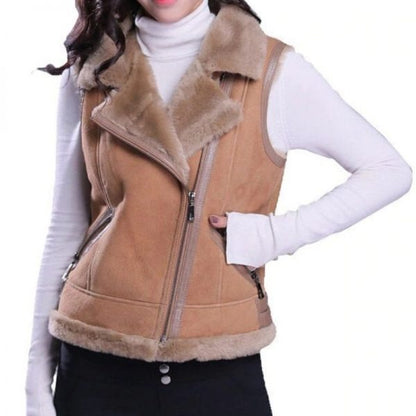 Suede Leather Vest