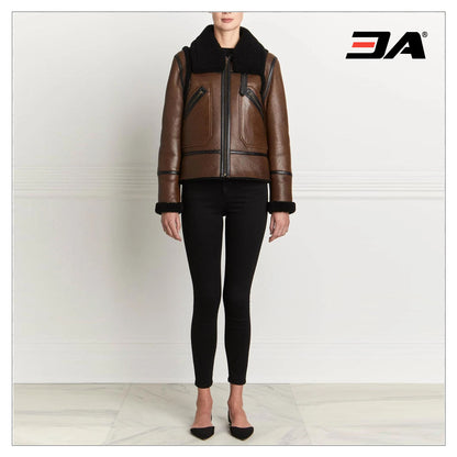 shearling aviator jacket