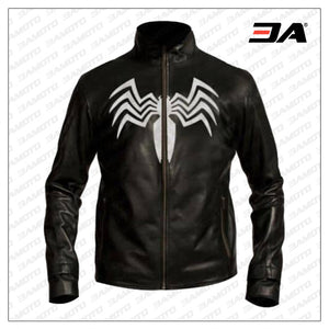 Tom Hardy Inspired Eddie Brock Venom Leather Jacket