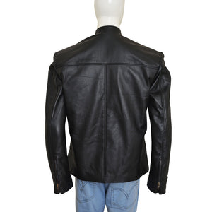 trending men leather jacket