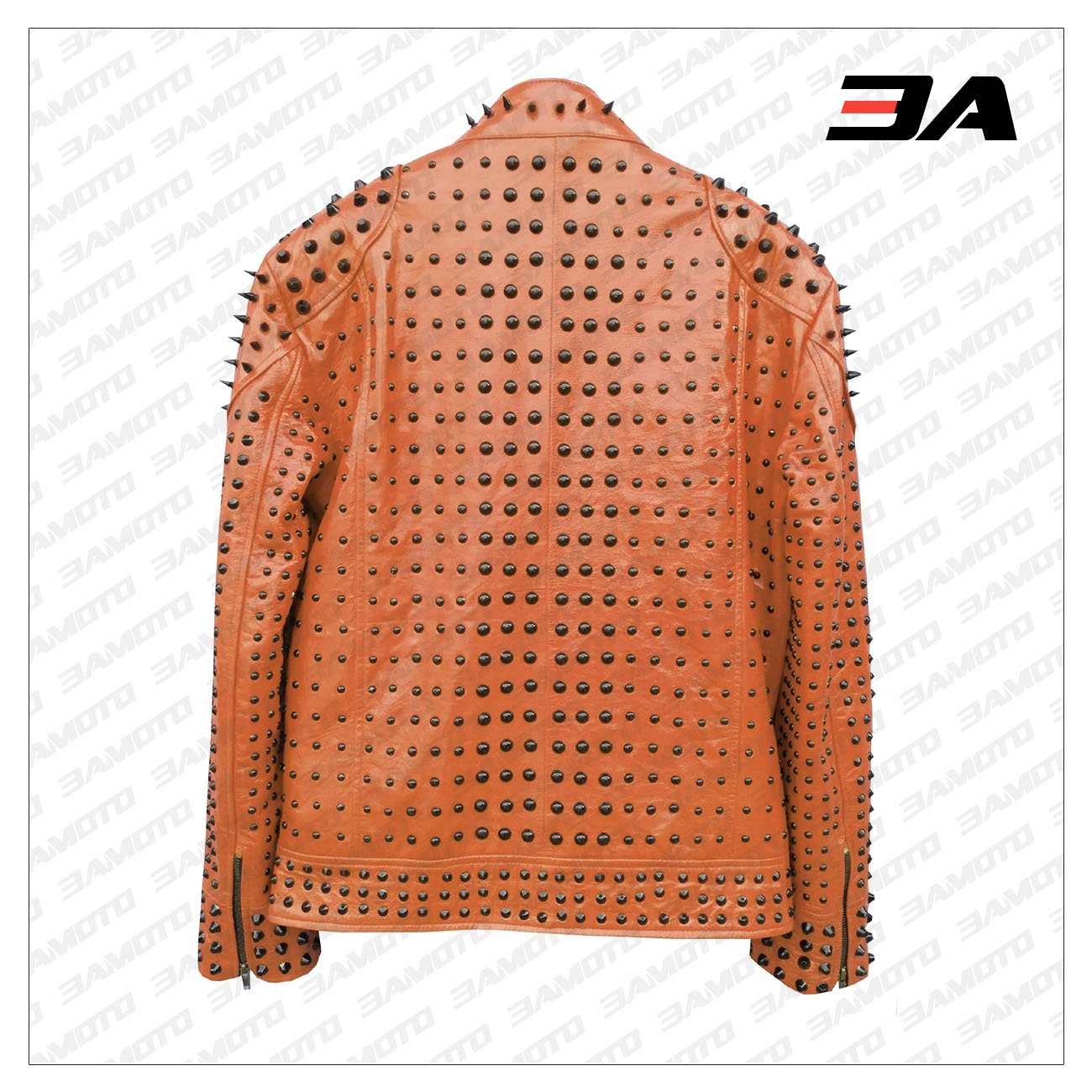 Vintage studded leather jacket store