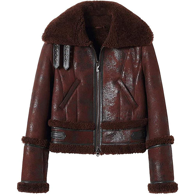 womens brown jacket