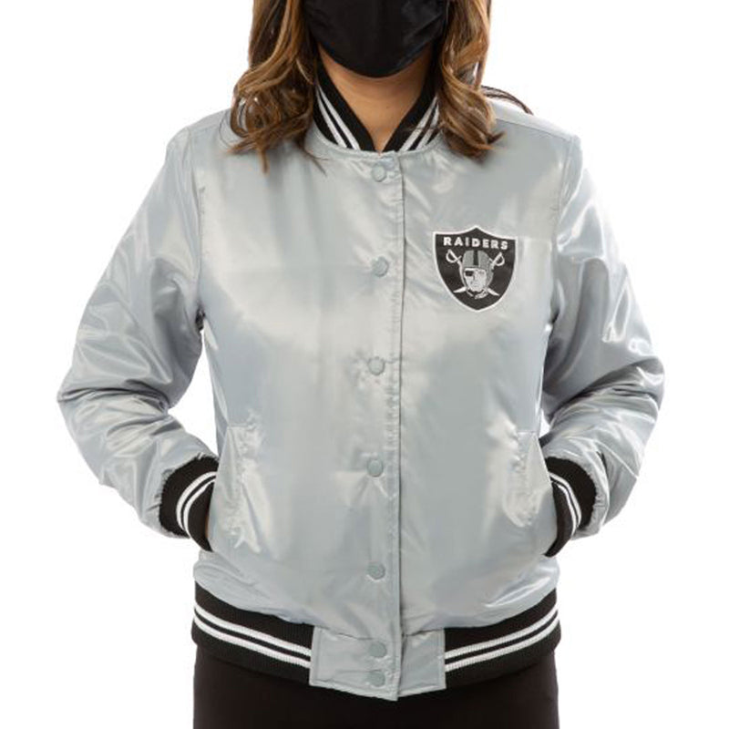 womens las vegas raiders jacket