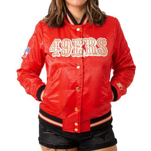 womens san francisco 49ers jacket