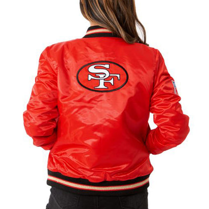 womens san francisco 49ers starter jacket