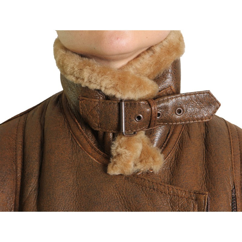 womens sheepskin jacket