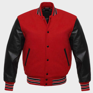 Womens Varsity Jacket Red