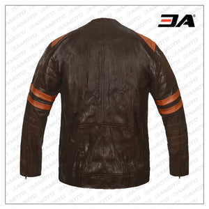 Brown Leather T-shirt