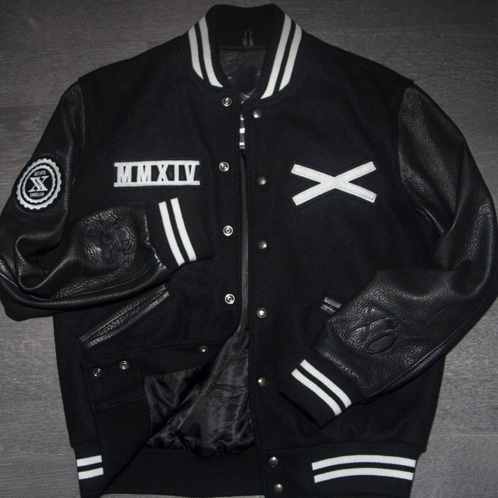 Handmade XO the Weeknd Varsity Jacket 